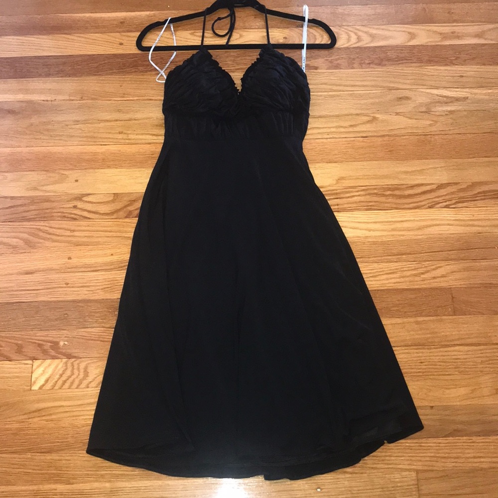 Black Halter Dress